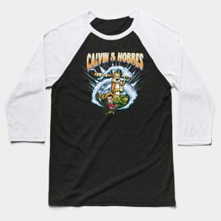 parody war calvin and hobbes carrying rocket Baseball T-Shirt